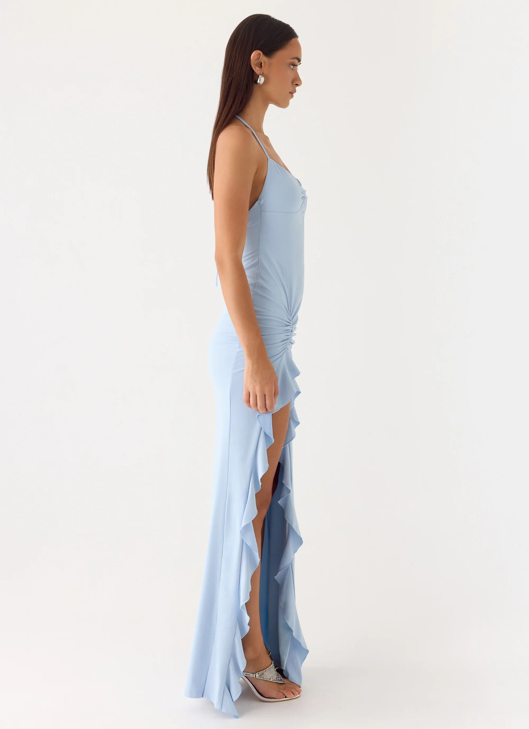 Augusta Maxi Dress - Blue - Image 2