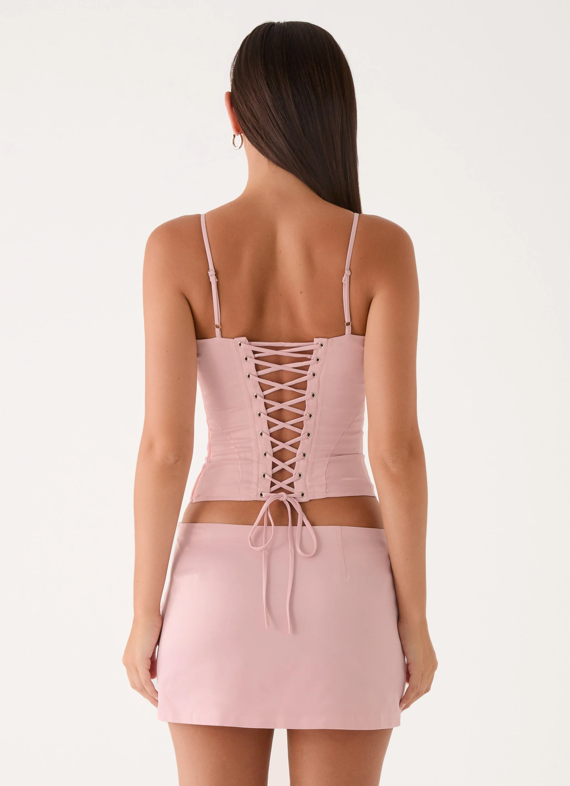 Ayella Low Rise Mini Skirt - Pink - Image 5