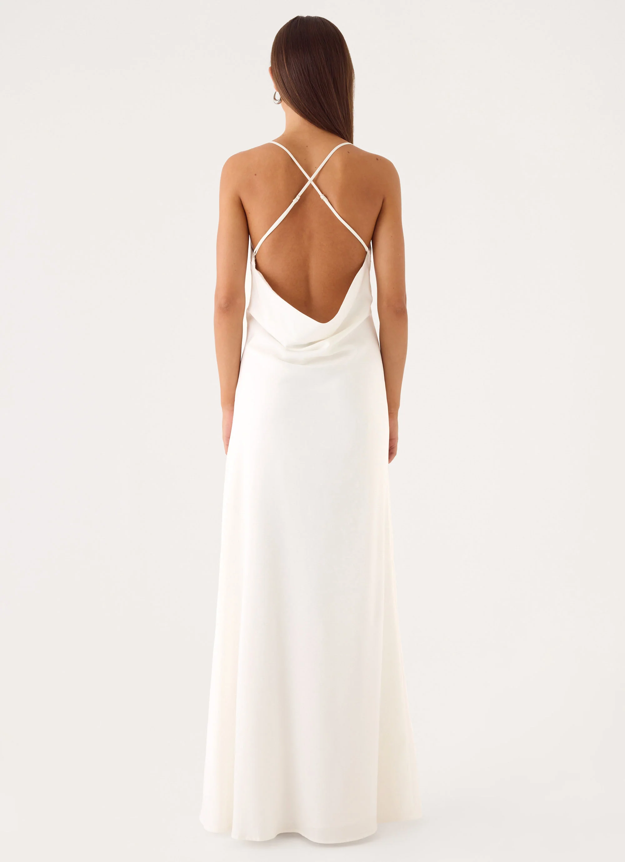 Bailie Maxi Dress - White - Image 3