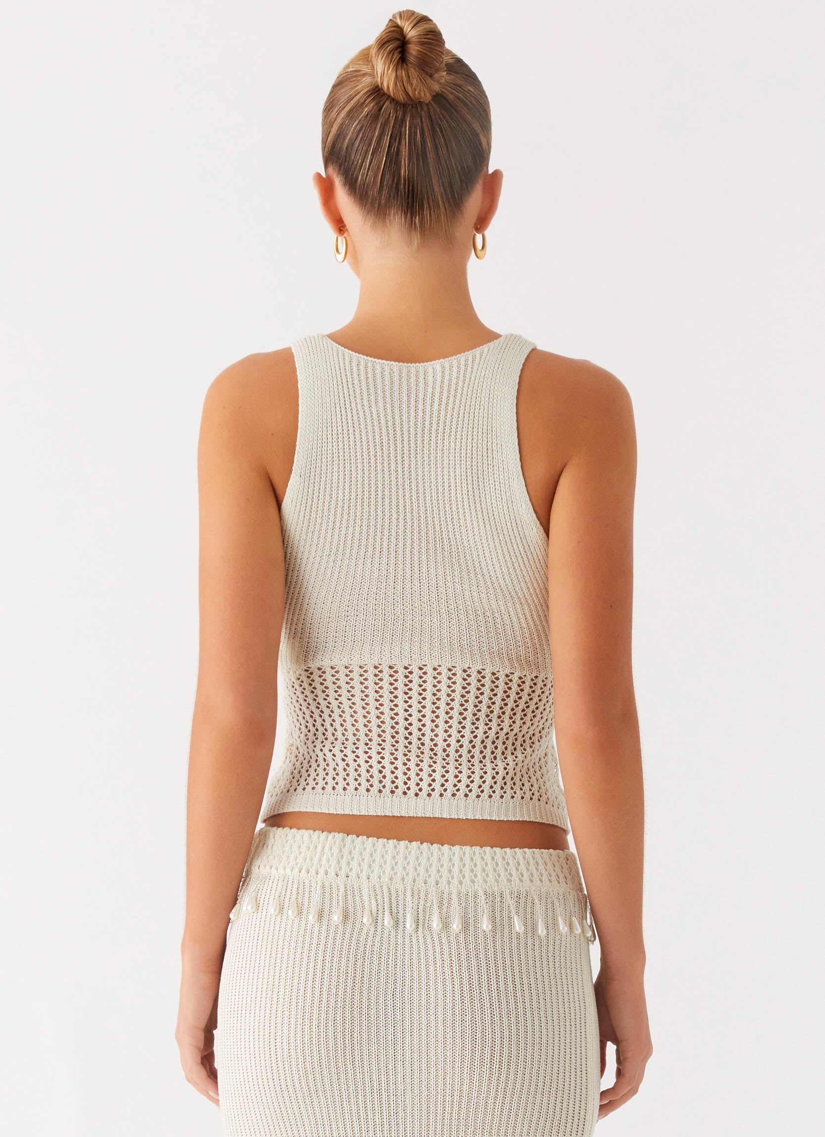 Basilia Knit Top - Off White - Image 3