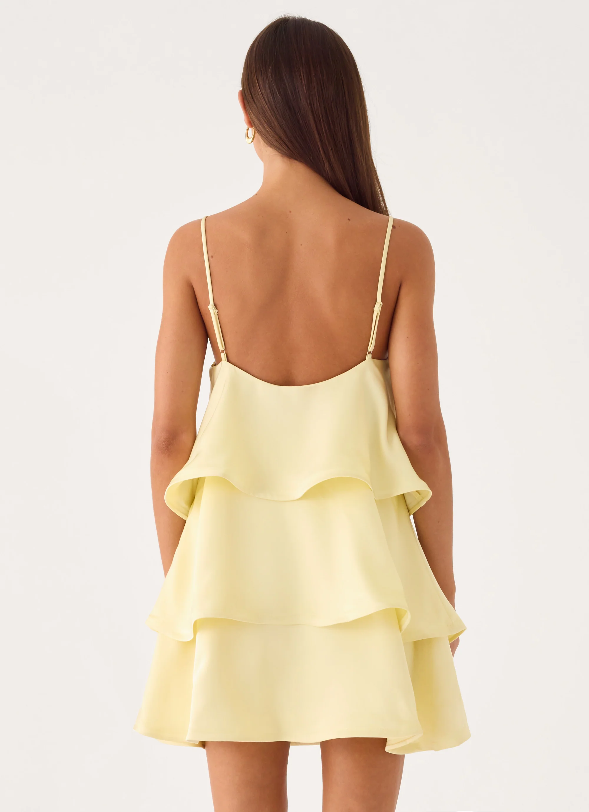 Becka Mini Dress - Yellow - Image 4