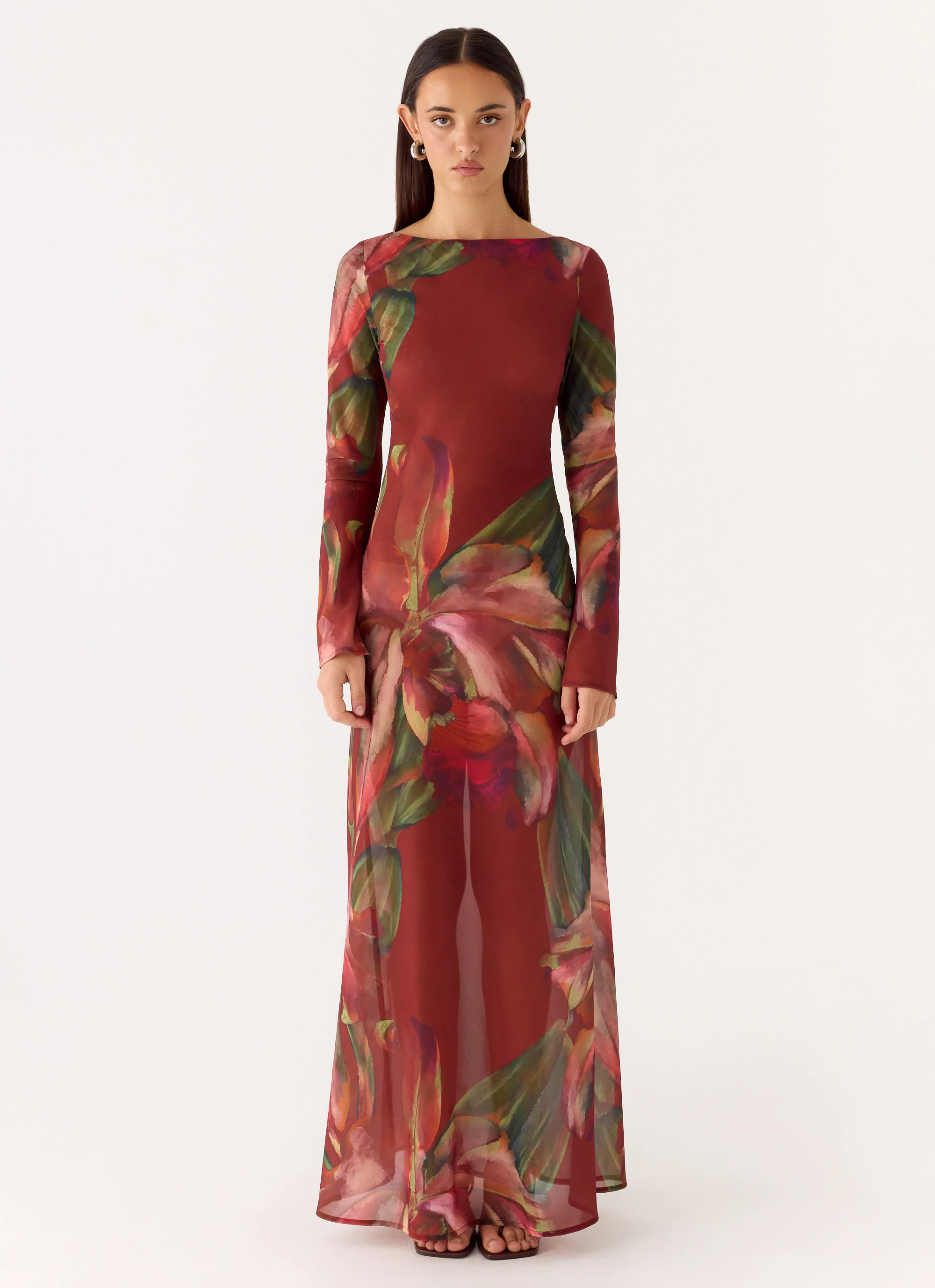 Charmayne Chiffon Maxi Dress - Cuba Cuba - Image 2