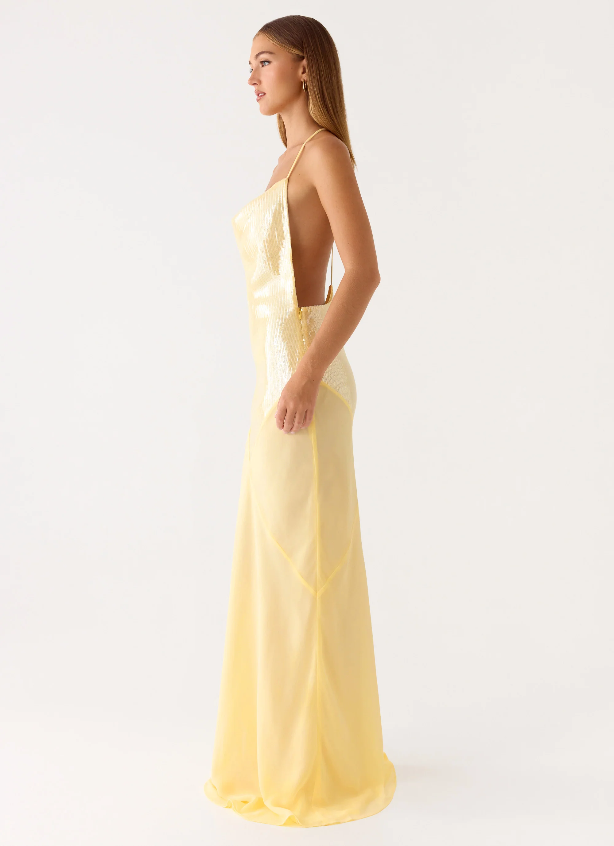 Cleodora Maxi Dress - Yellow - Image 7