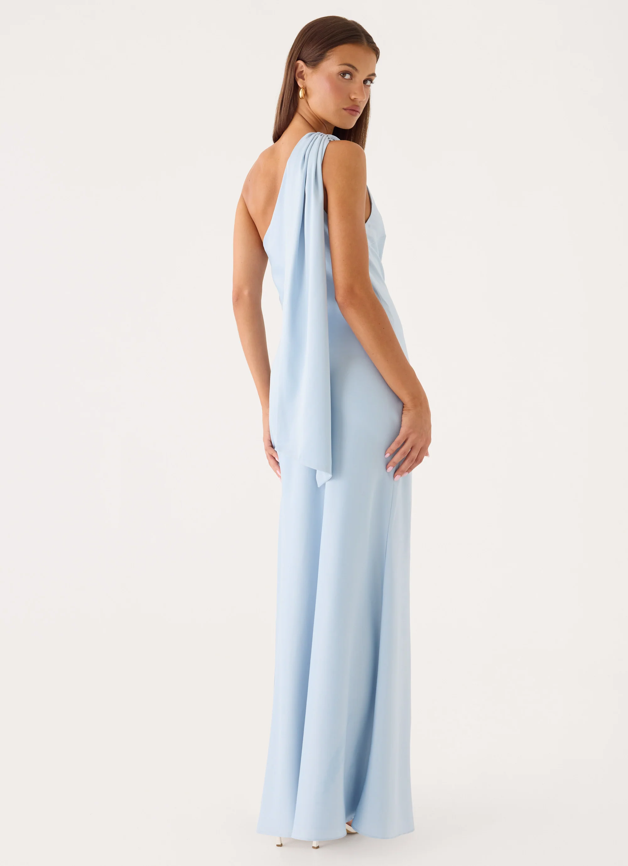 Elena Maxi Dress - Blue - Image 5