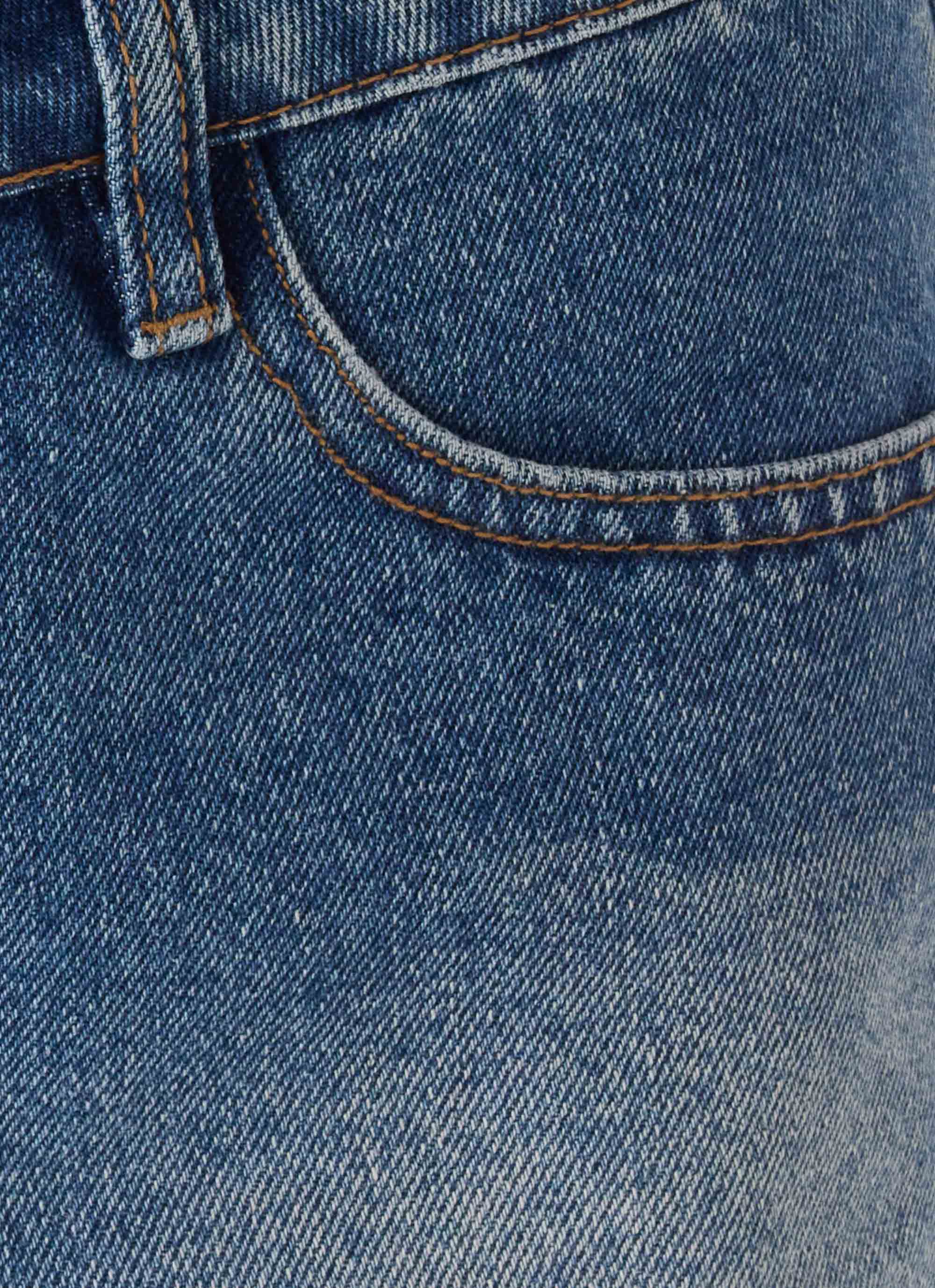 Eliah Denim Shorts - Blue - Image 8