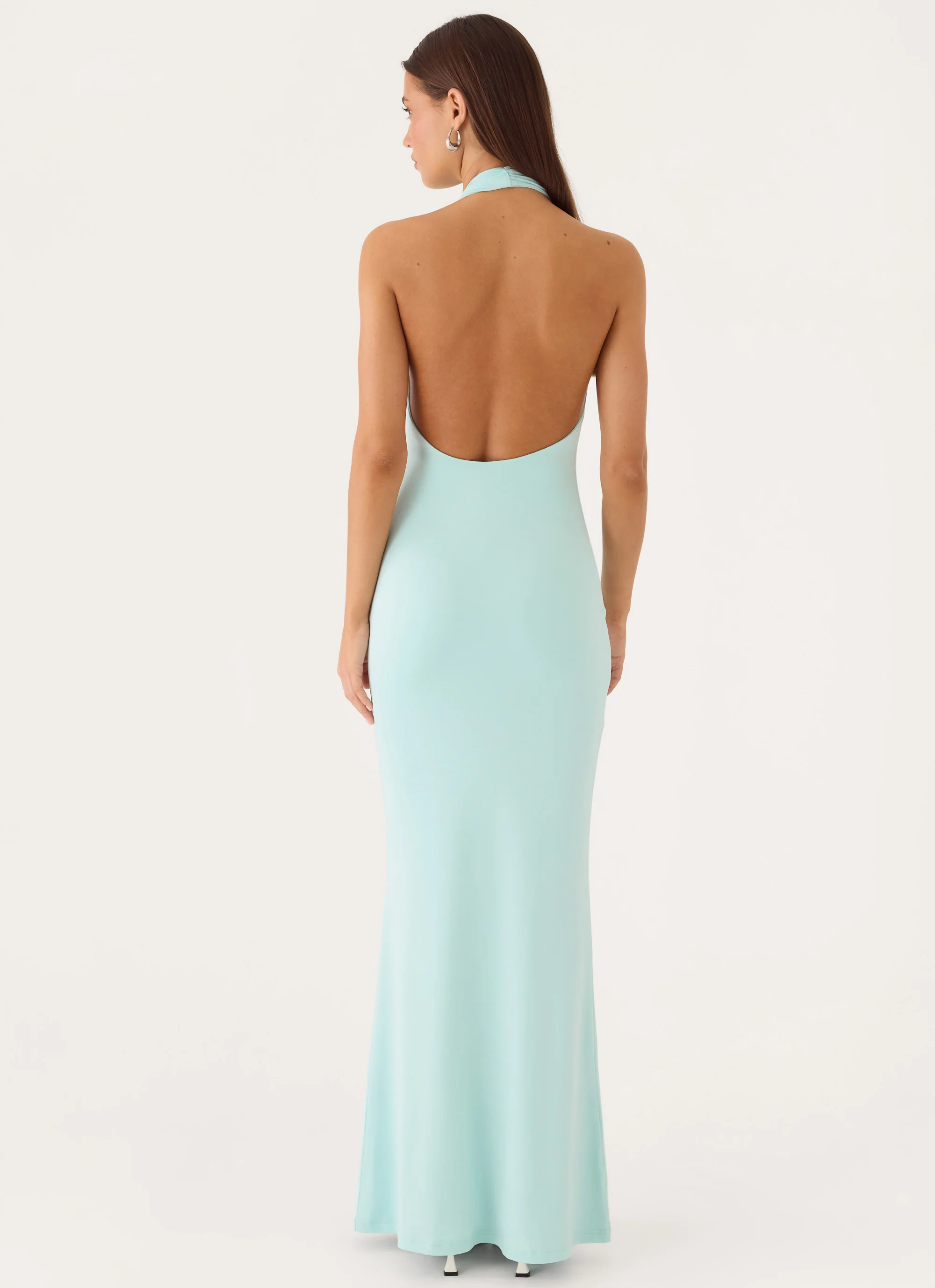 Emiliana Maxi Dress - Aqua - Image 2