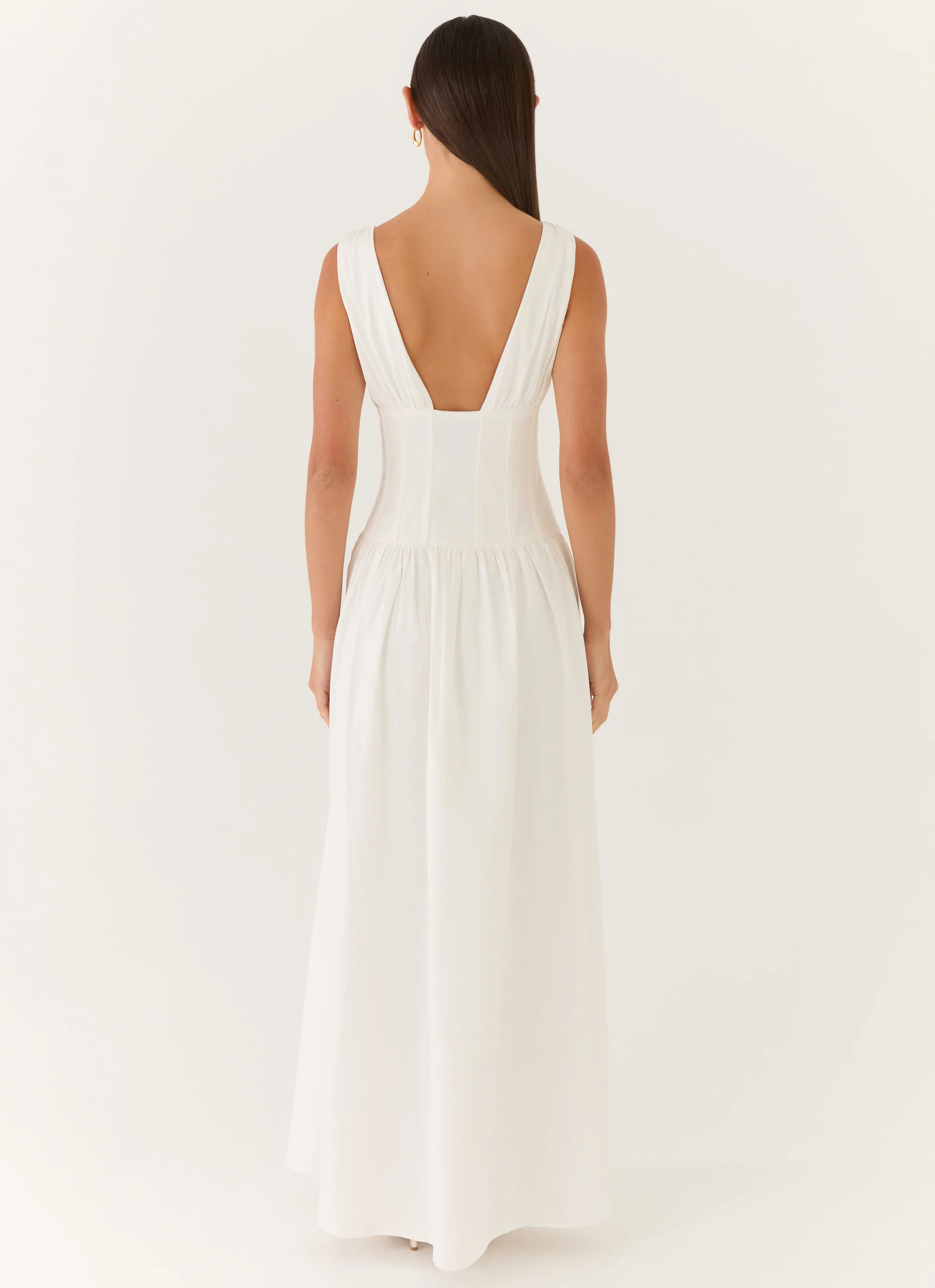 Eunbi Maxi Dress - White - Image 3