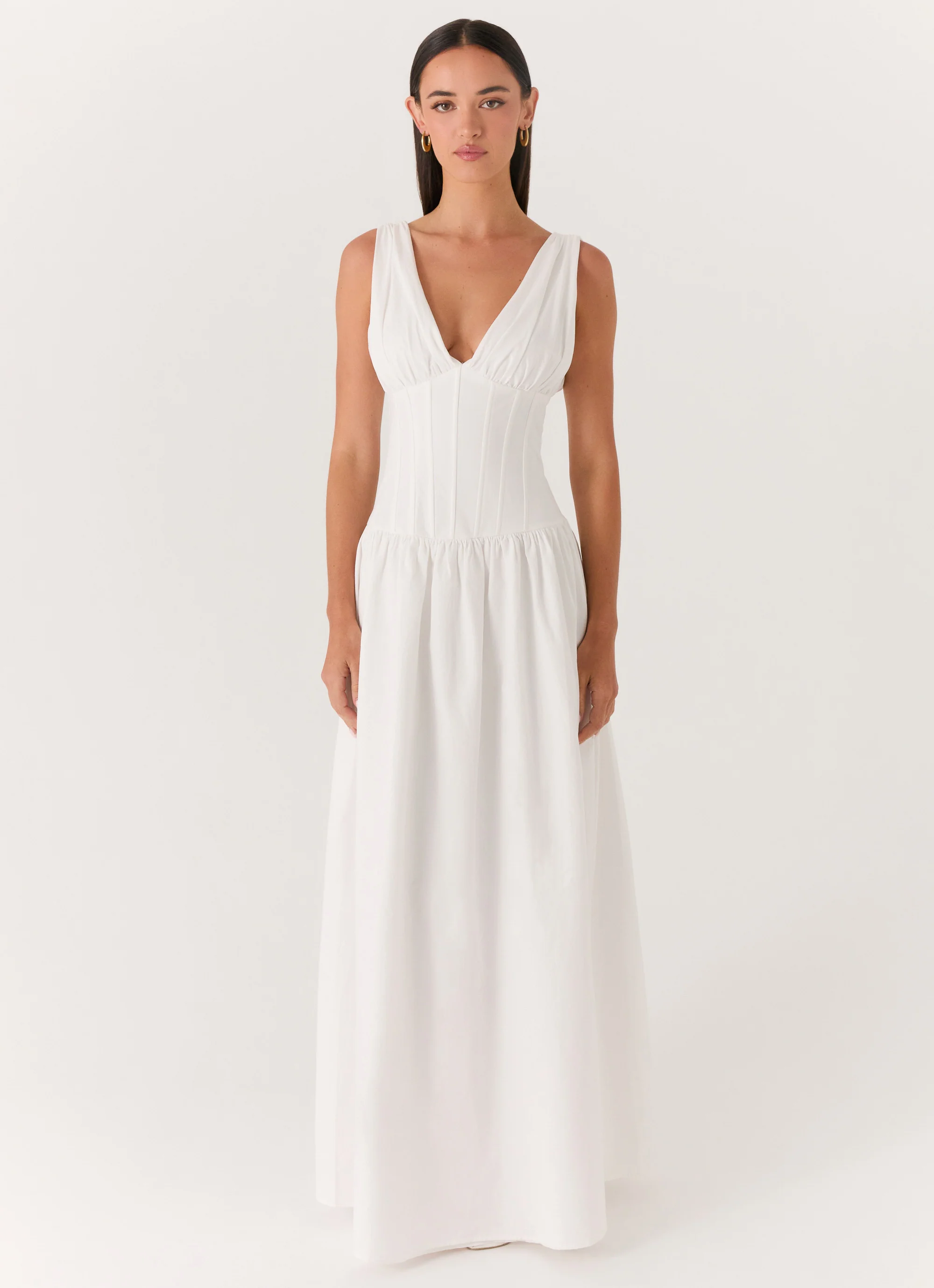 Eunbi Maxi Dress - White - Image 4