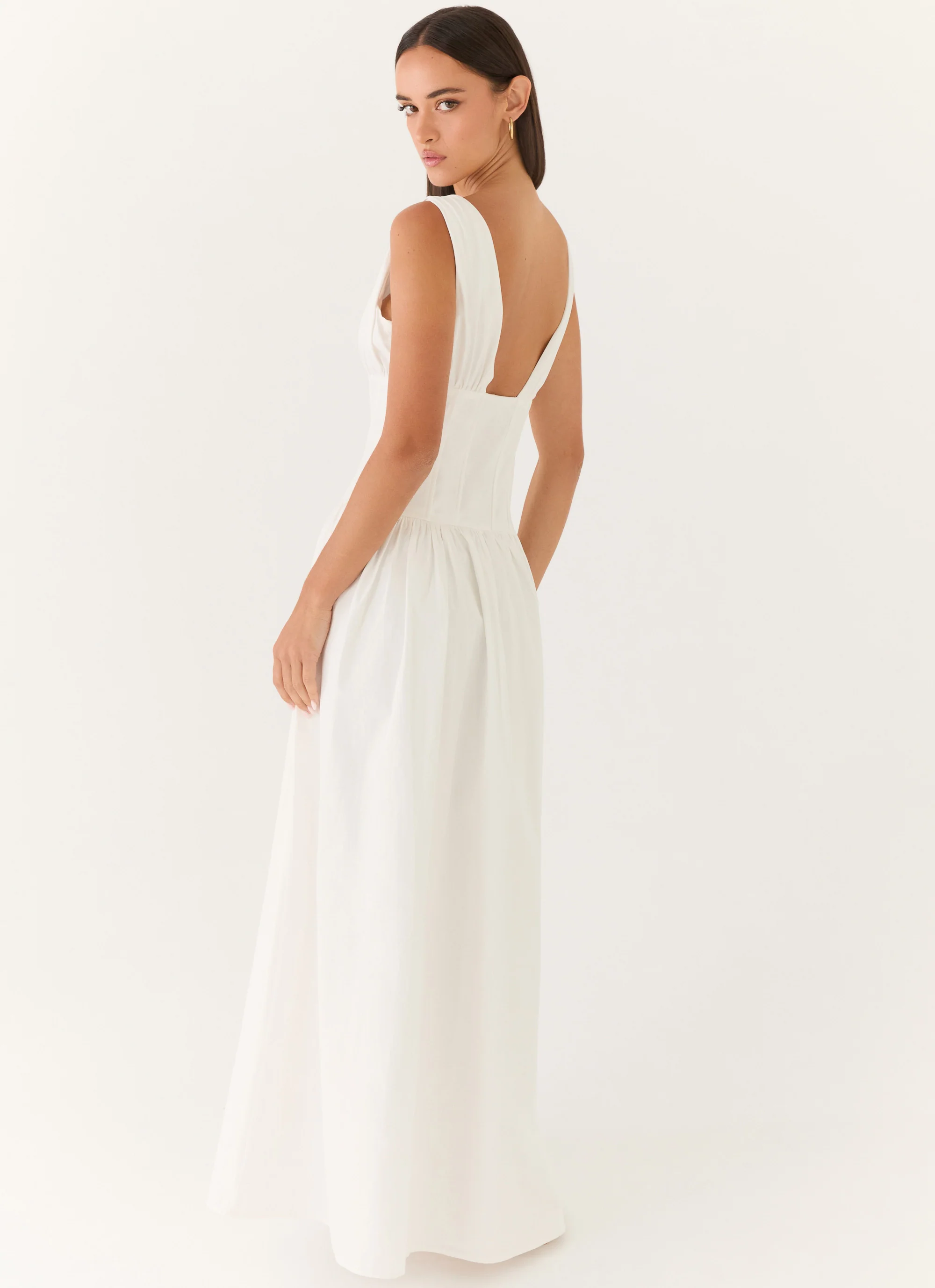 Eunbi Maxi Dress - White - Image 6