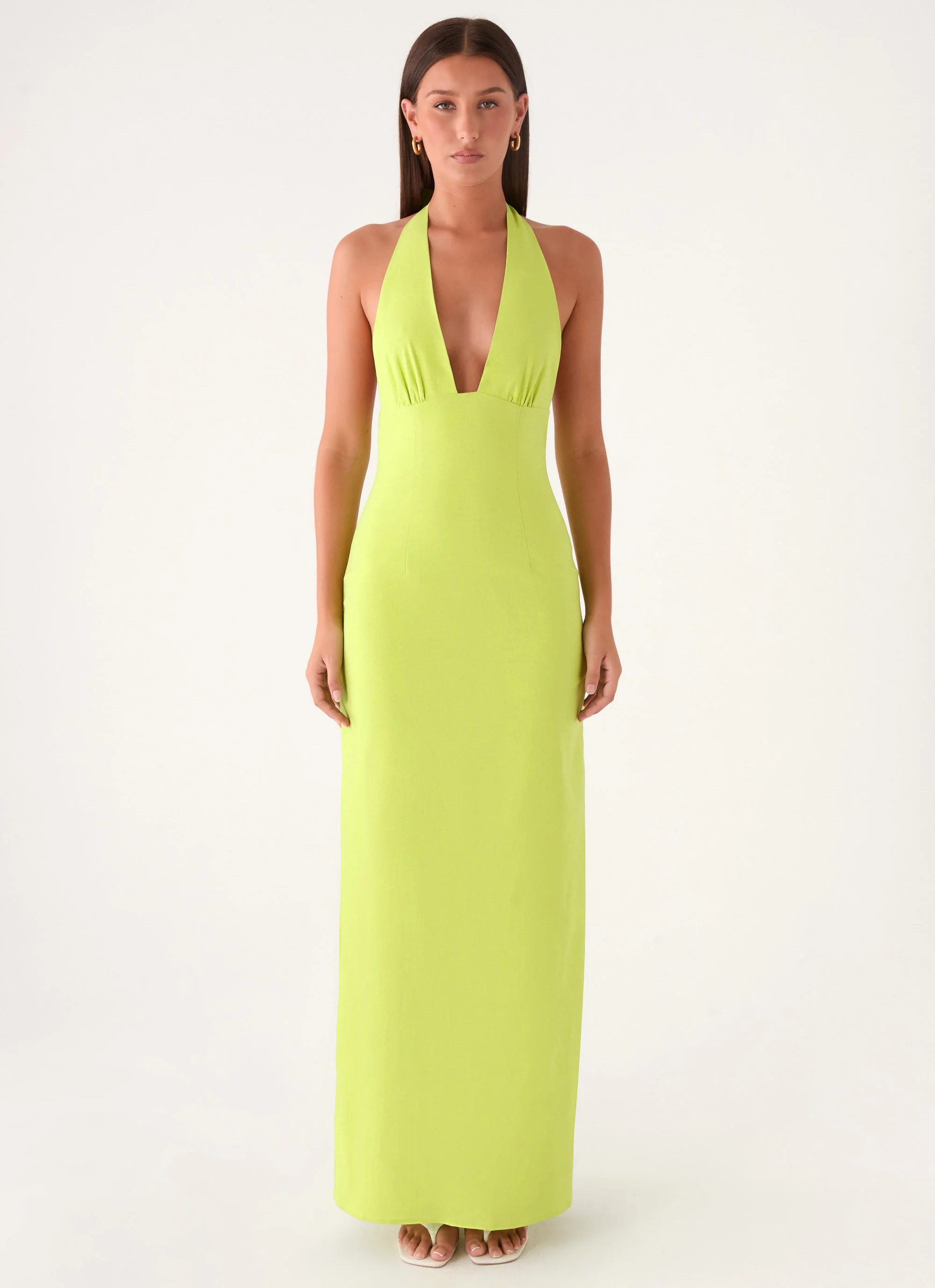 Feyric Maxi Dress - Apple Green - Image 4