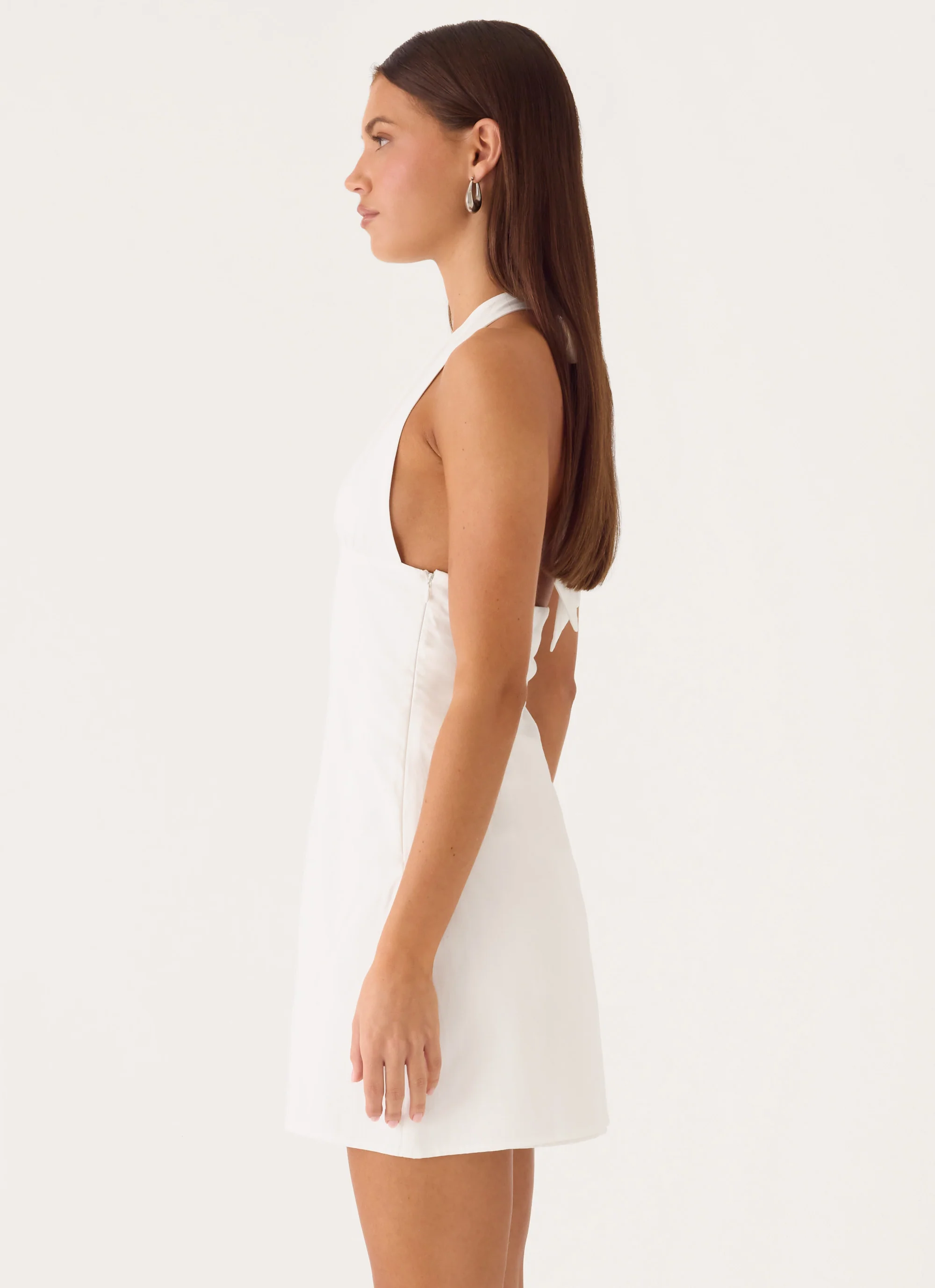 Feyric Mini Dress - White - Image 4