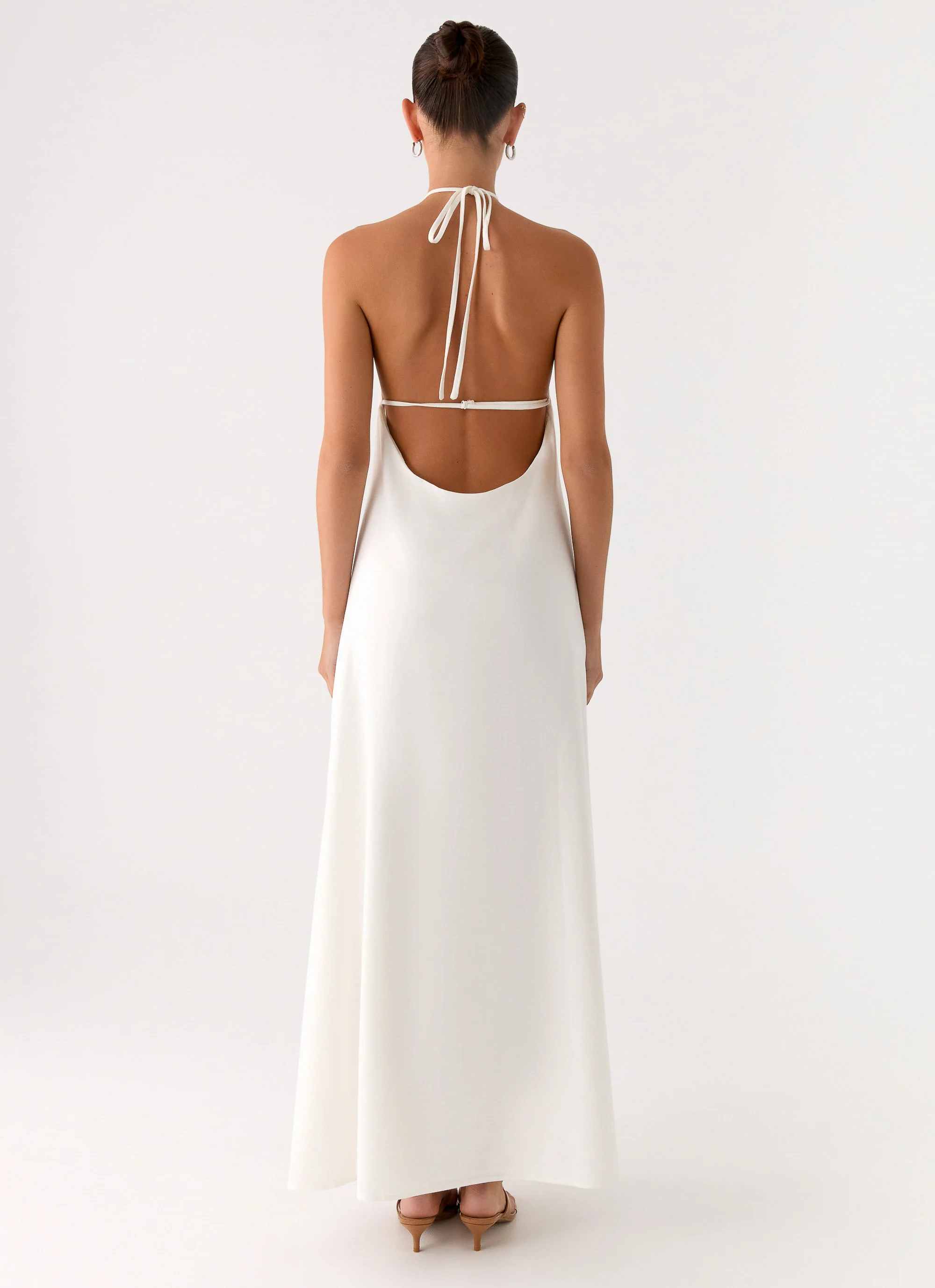 Helden Maxi Dress - White - Image 3
