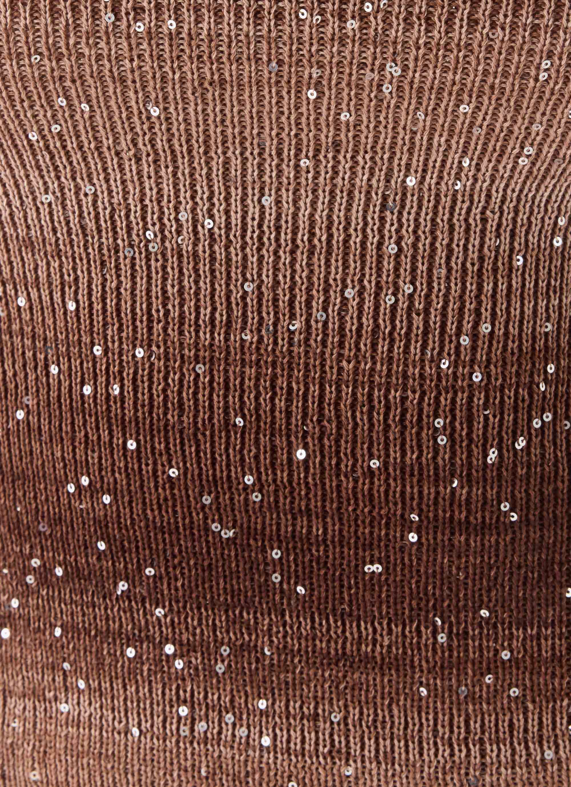 Helia Knit Top - Chocolate Ombre - Image 7