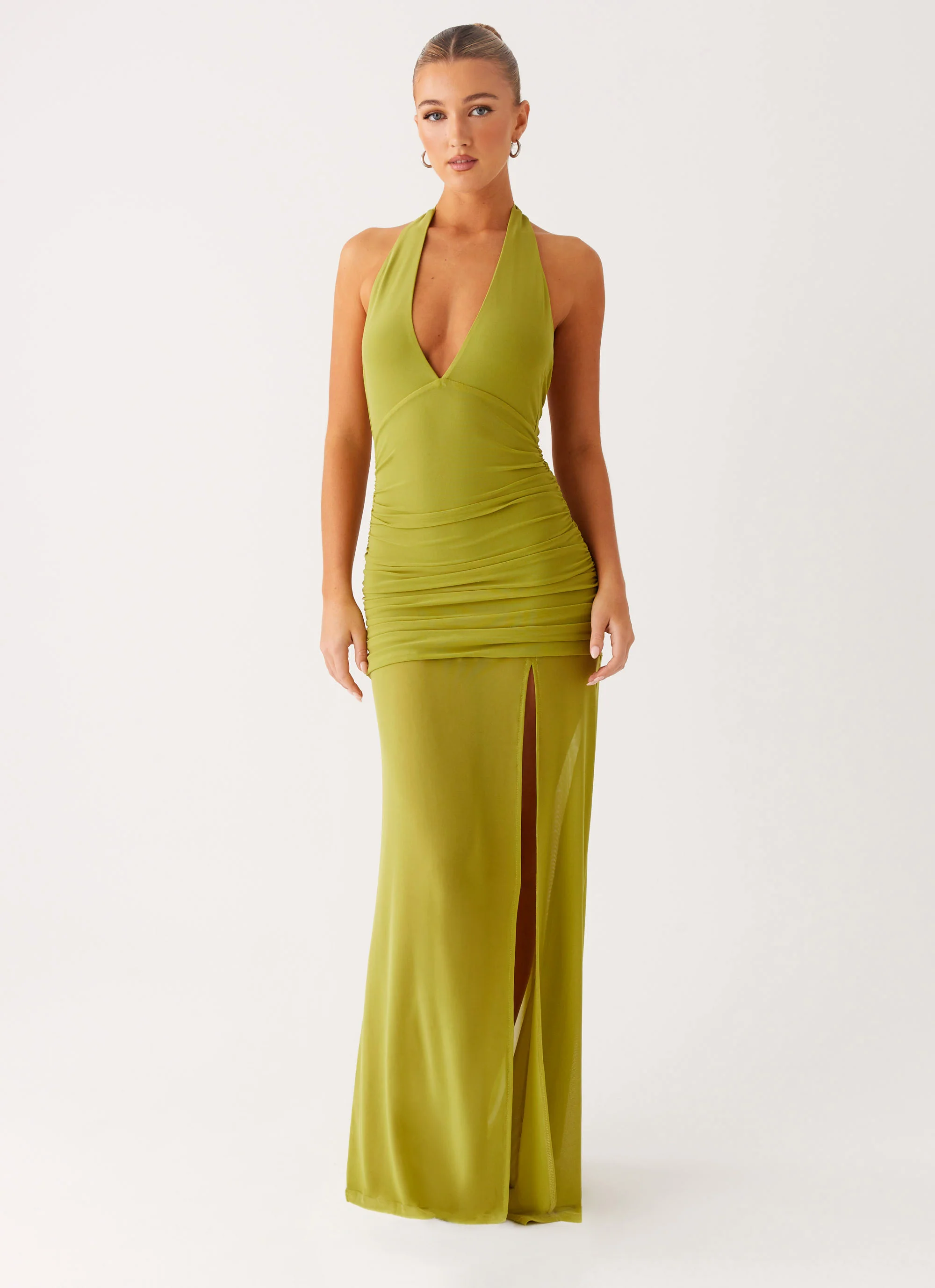 Island Muse Dress - Lime - Image 4