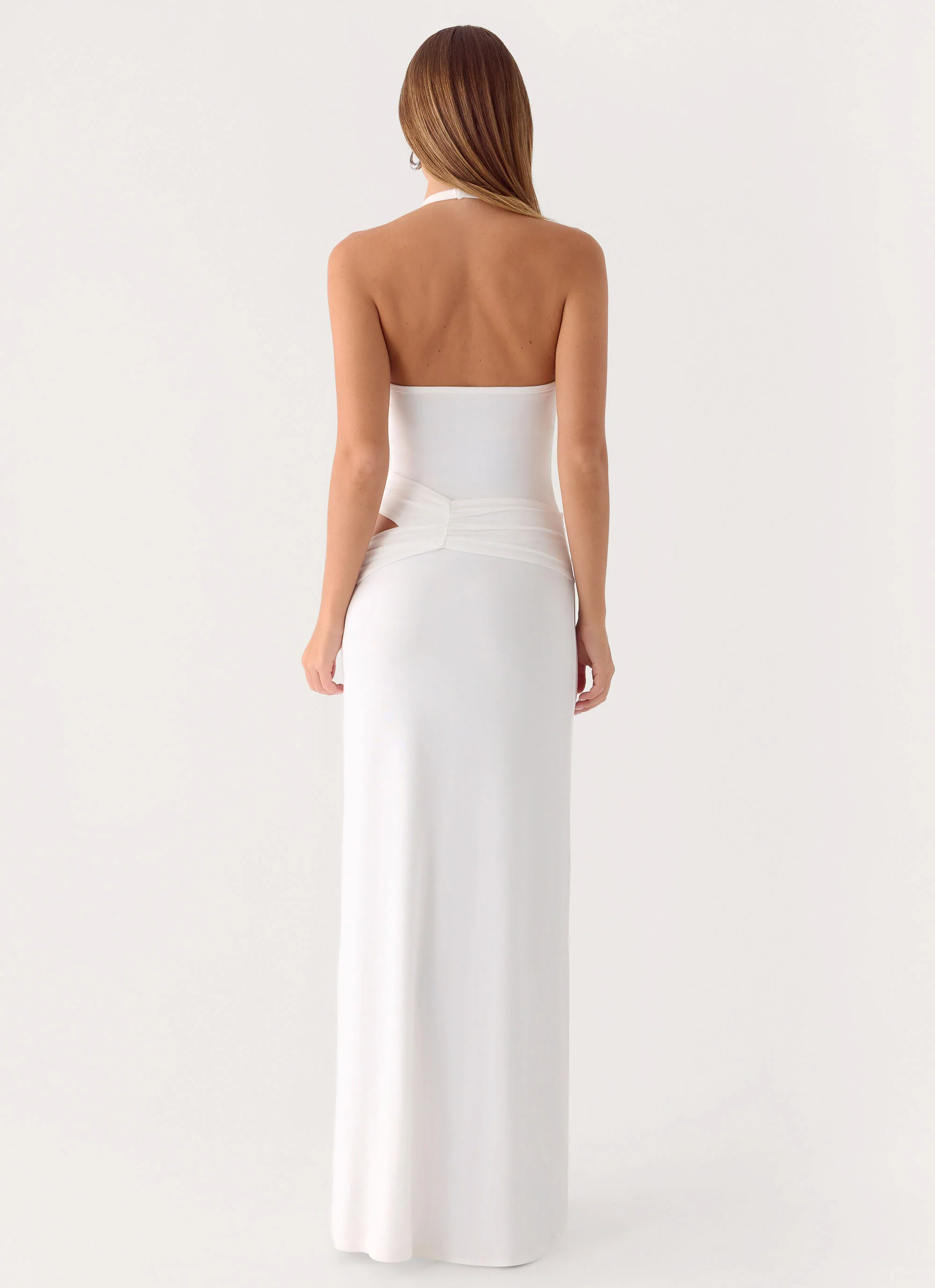 Karise Maxi Dress - White - Image 4