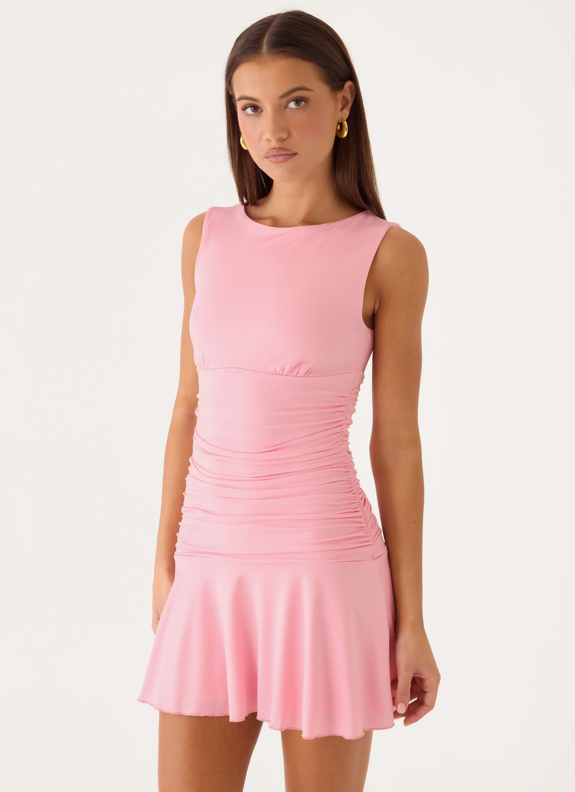 Kelda Mini Dress - Pink - Image 5