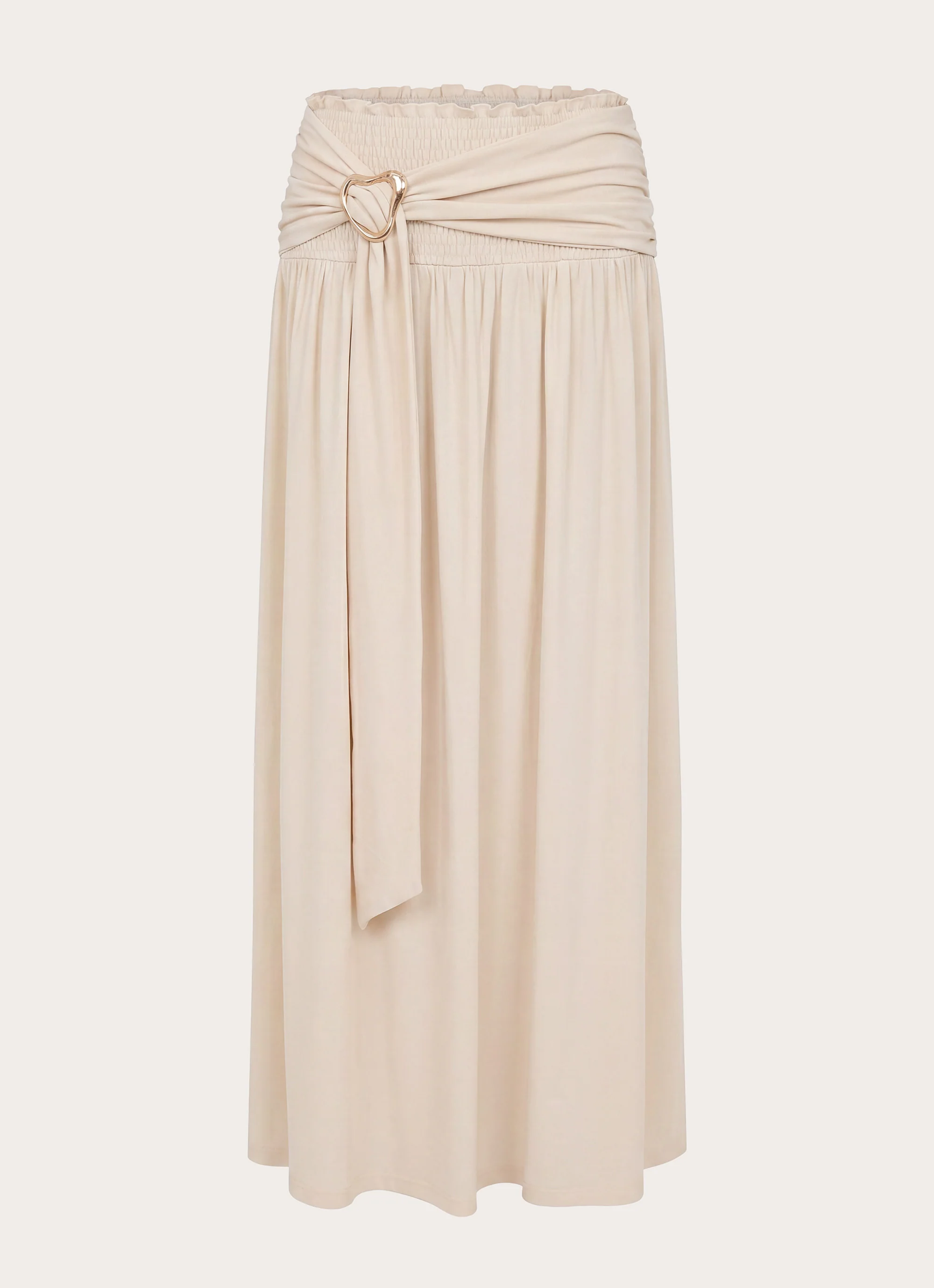Kelli Hardware Maxi Skirt - Cream - Image 7
