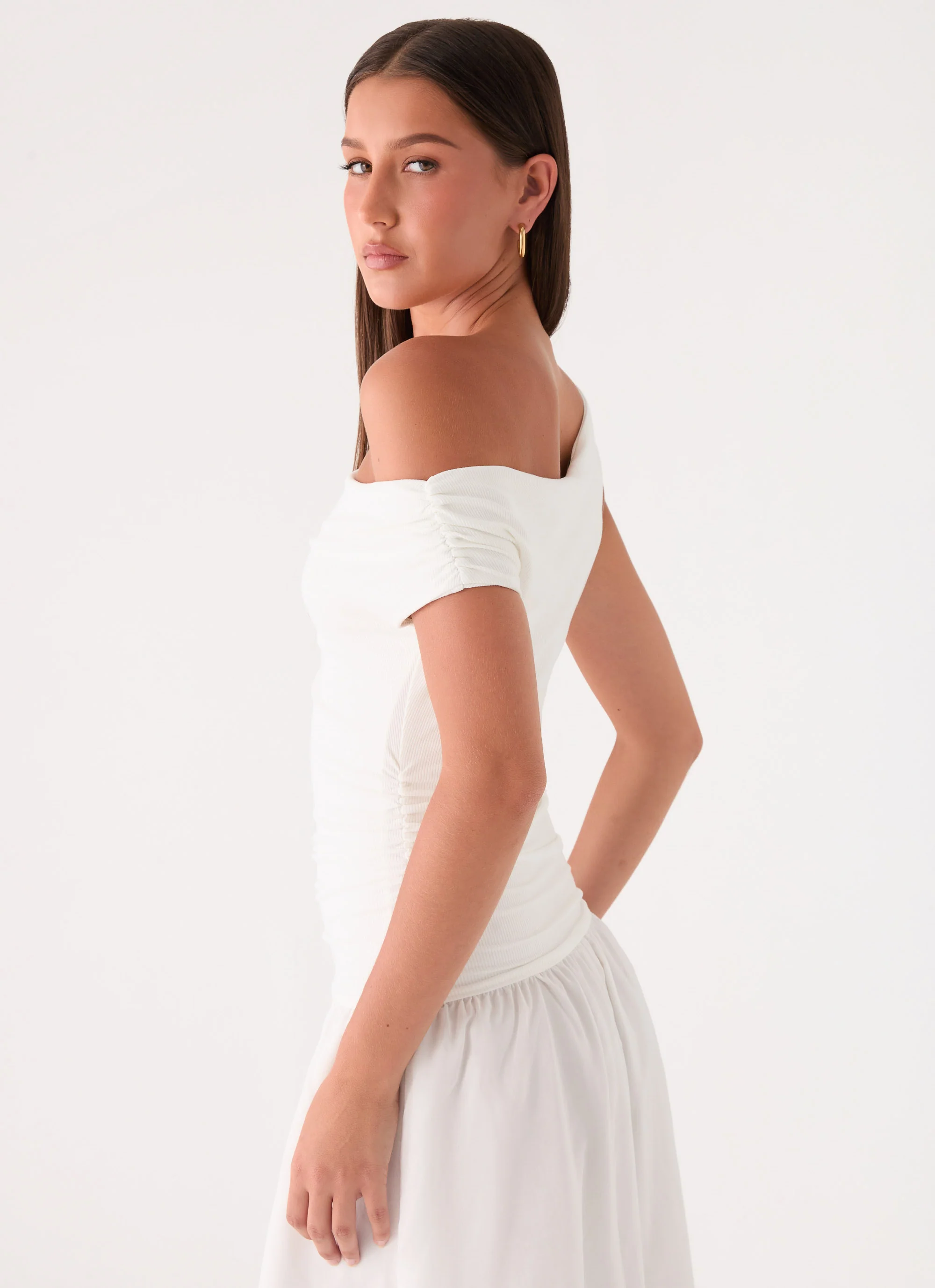 Liorae Maxi Dress - White - Image 6