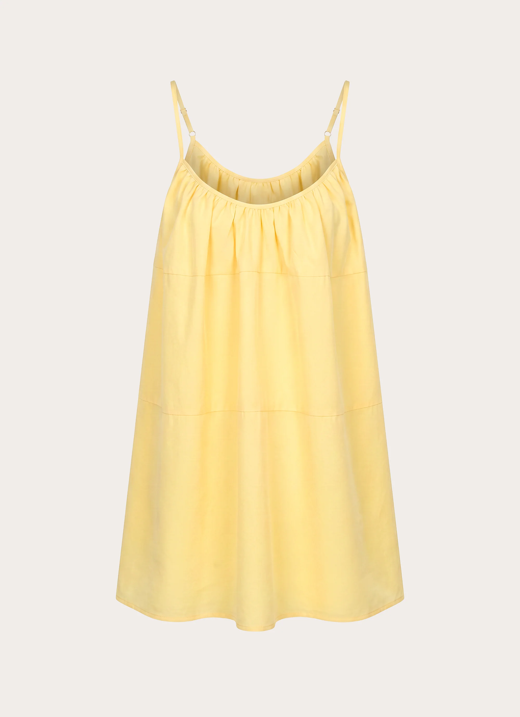 Lorima Mini Dress - Lemon - Image 7