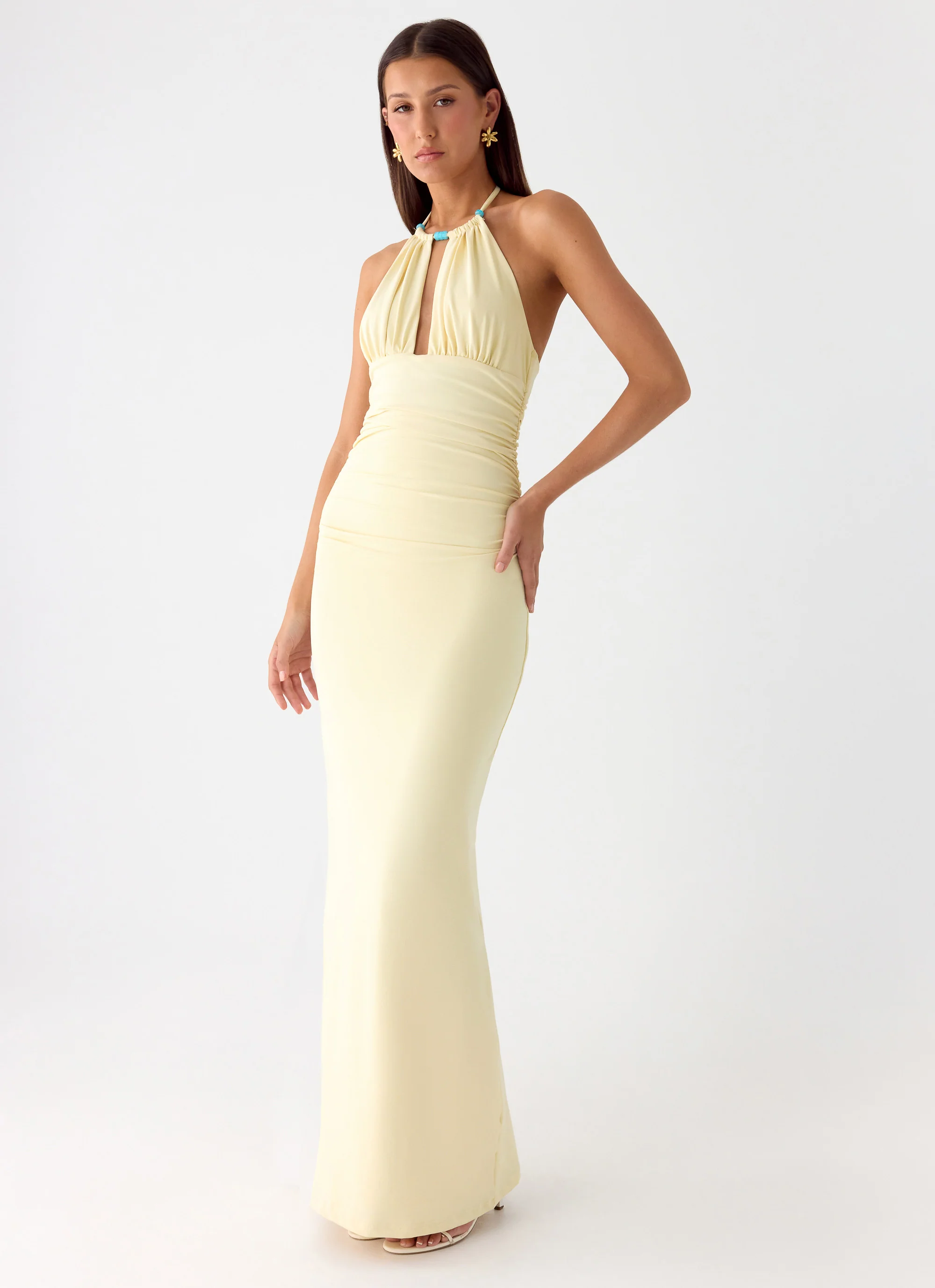 Madi Maxi Dress - Yellow - Image 4