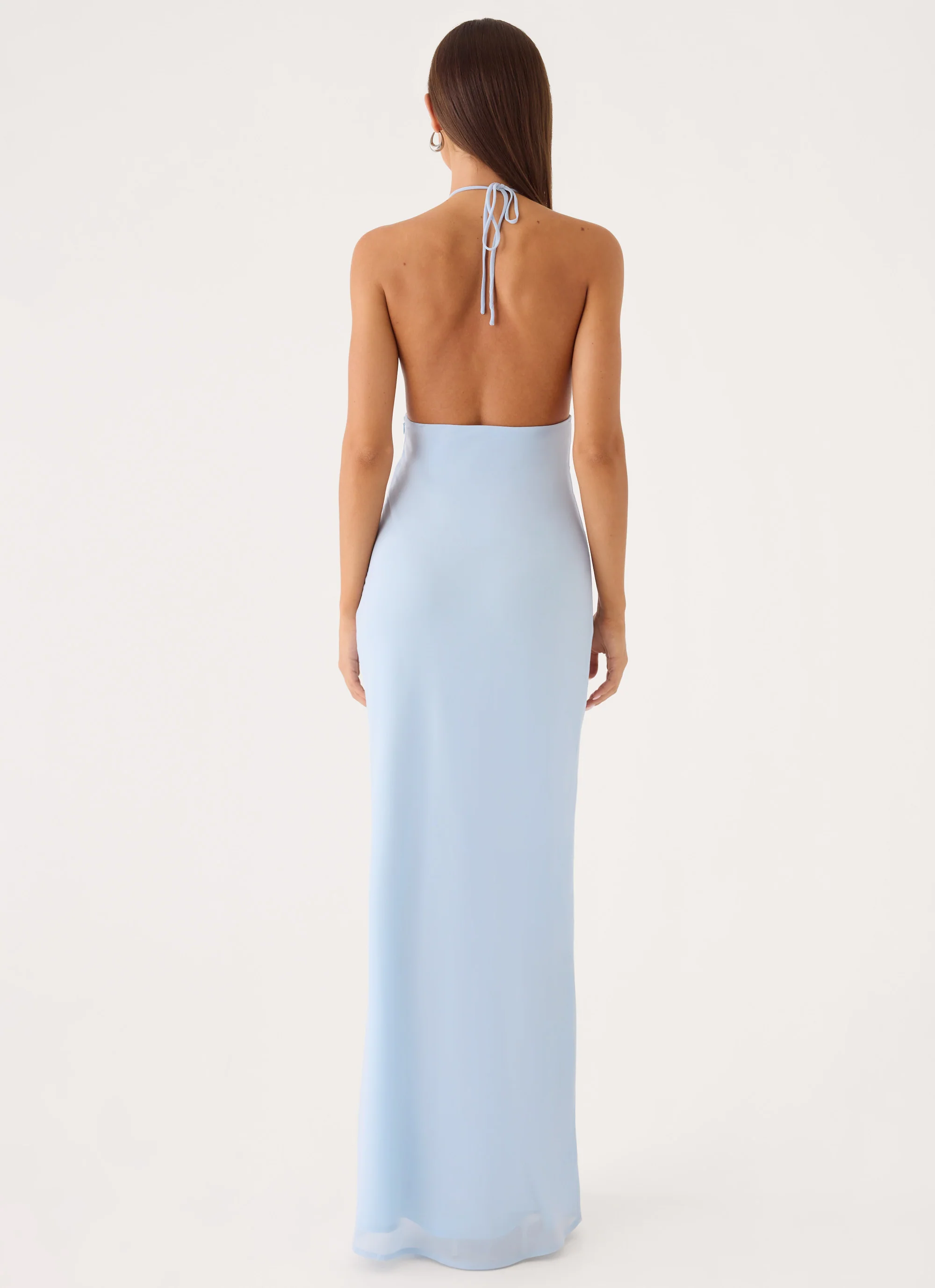 Mariana Maxi Dress - Soft Blue - Image 2