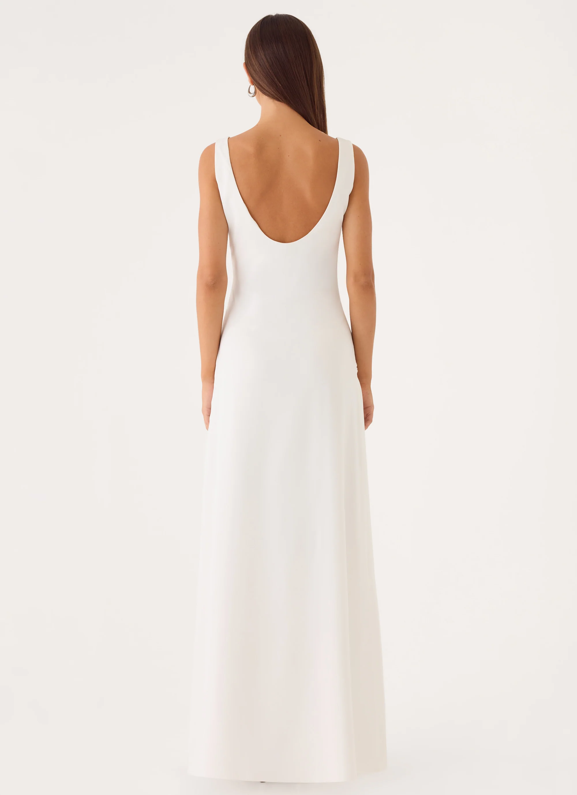 Maysie Maxi Dress - White - Image 3