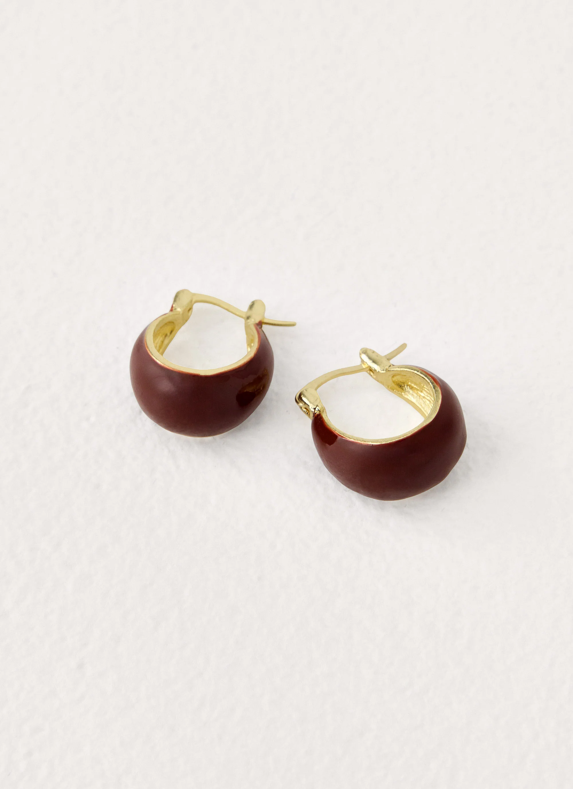 Mocha Dream Earrings - Brown - Image 4