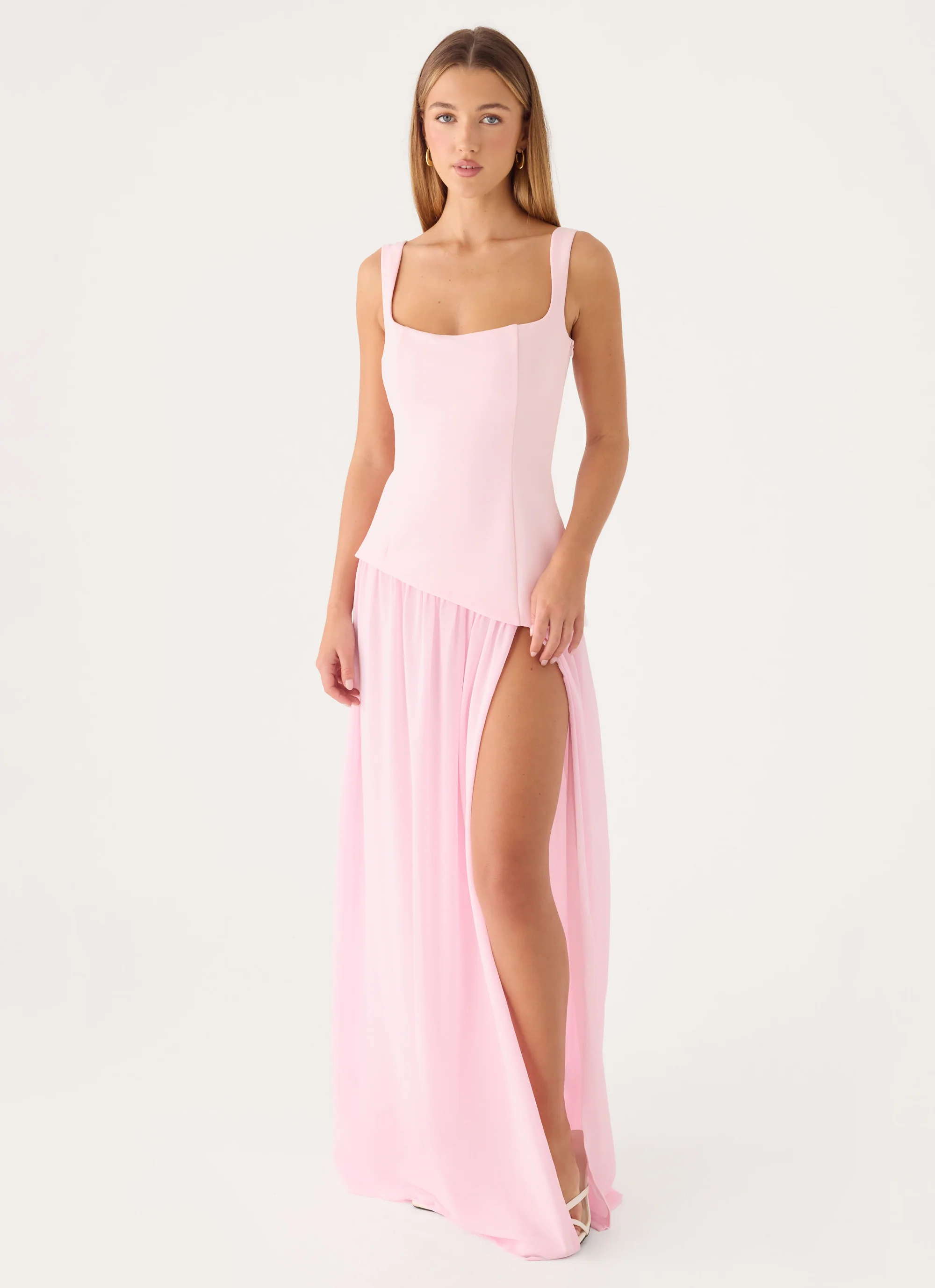 New Era Maxi Dress - Pink - Image 4