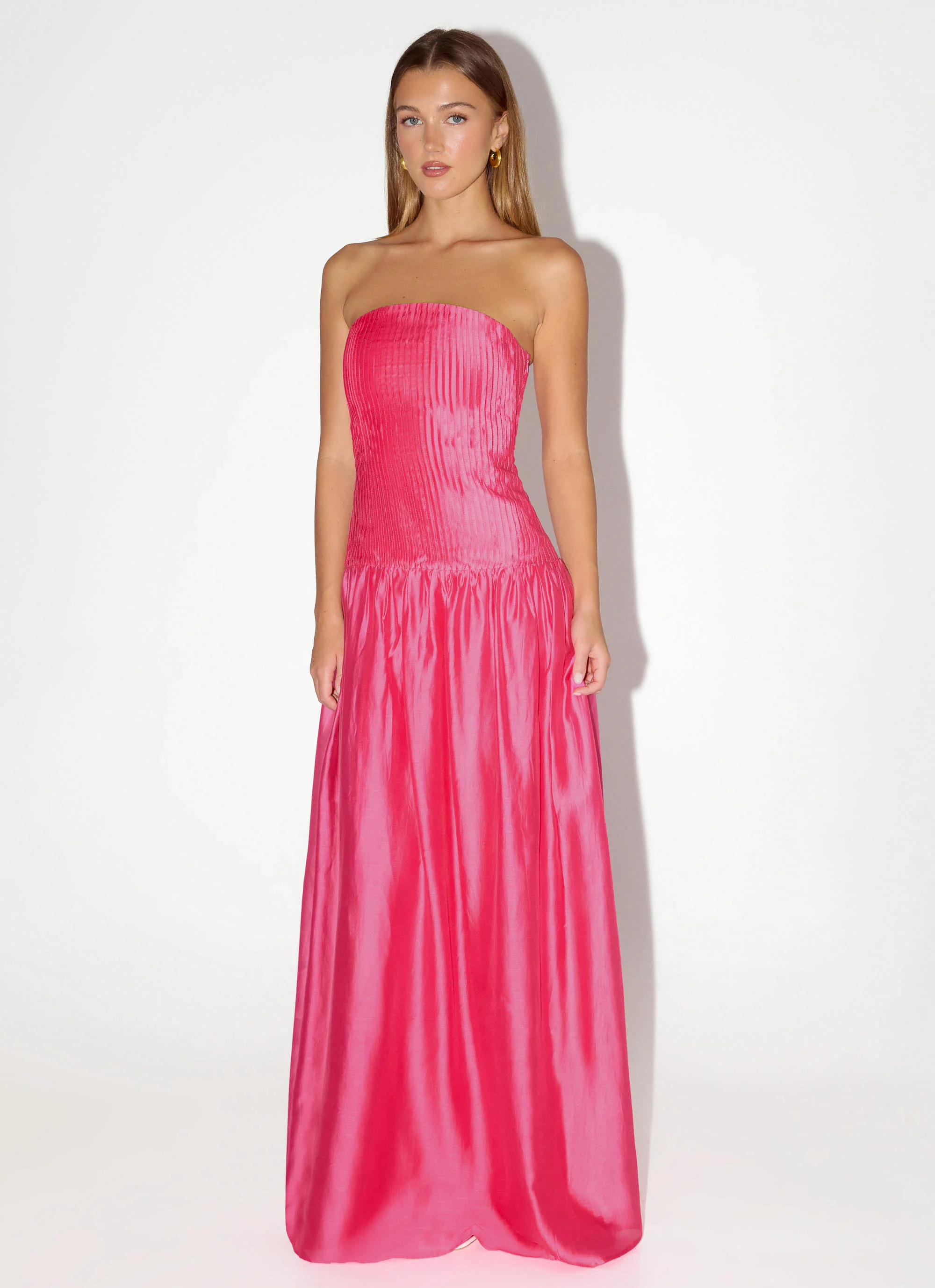 Ophielle Maxi Dress - Fuchsia - Image 5