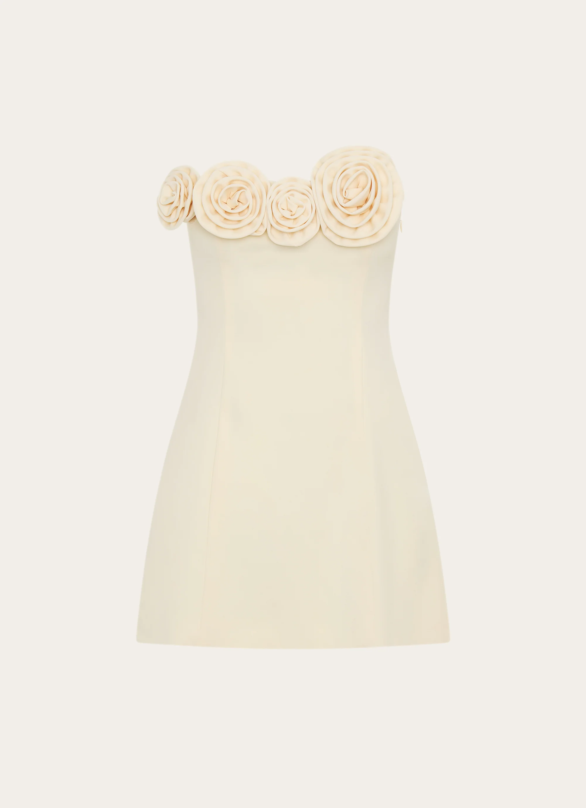 Patsie Strapless Mini Dress - Yellow - Image 6
