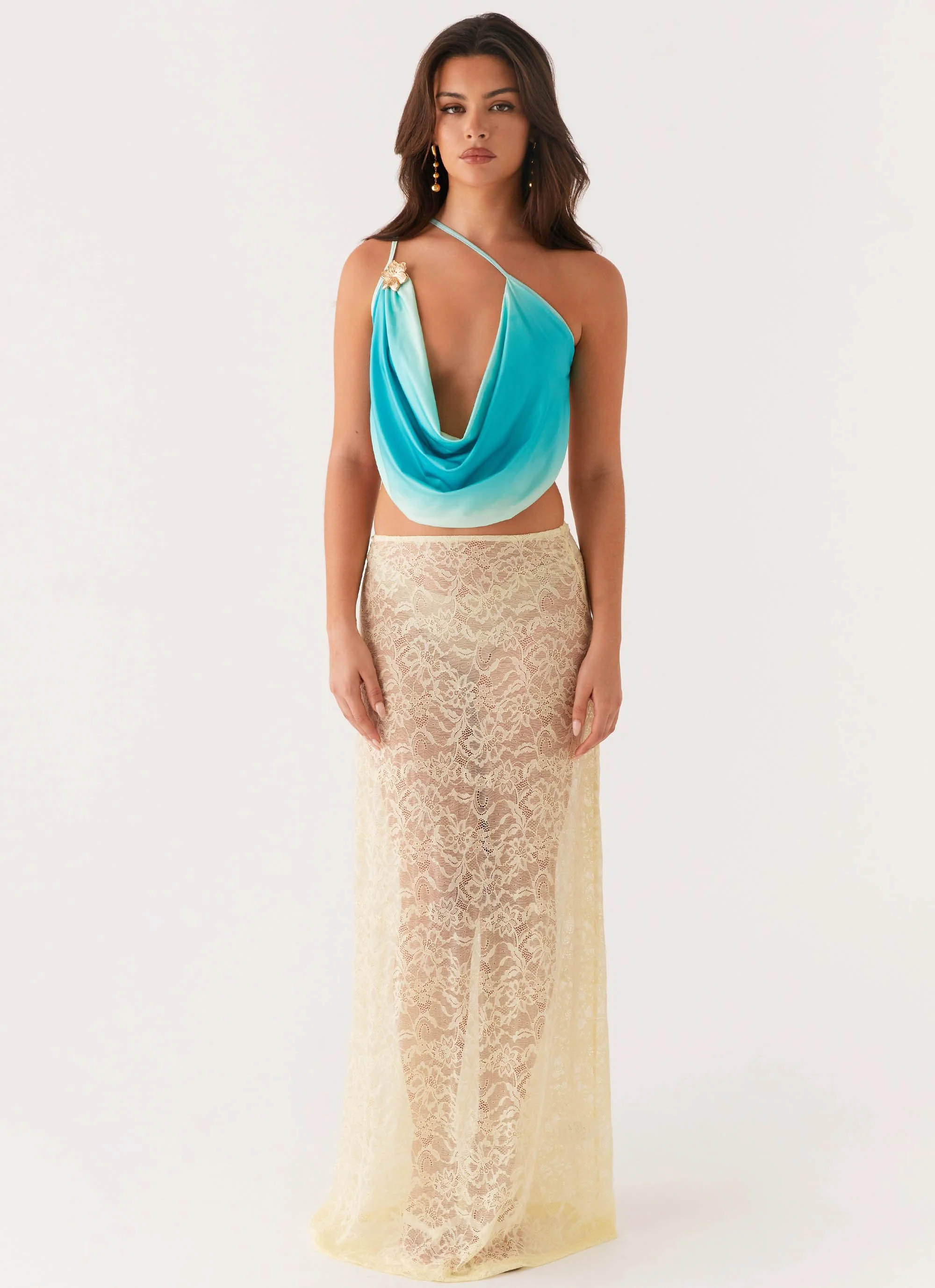 Phoebe Top - Green Gradient - Image 2
