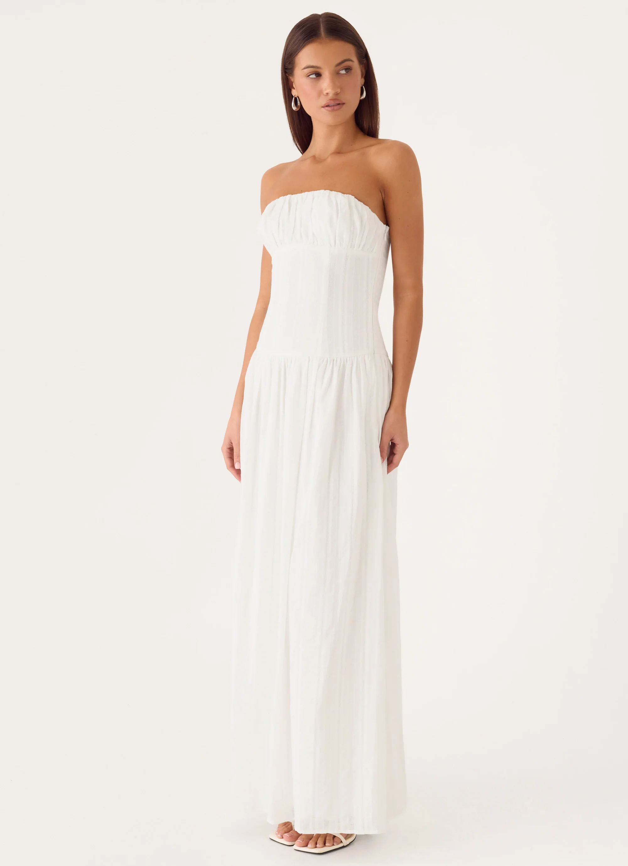 Roslynn Maxi Dress - White - Image 8
