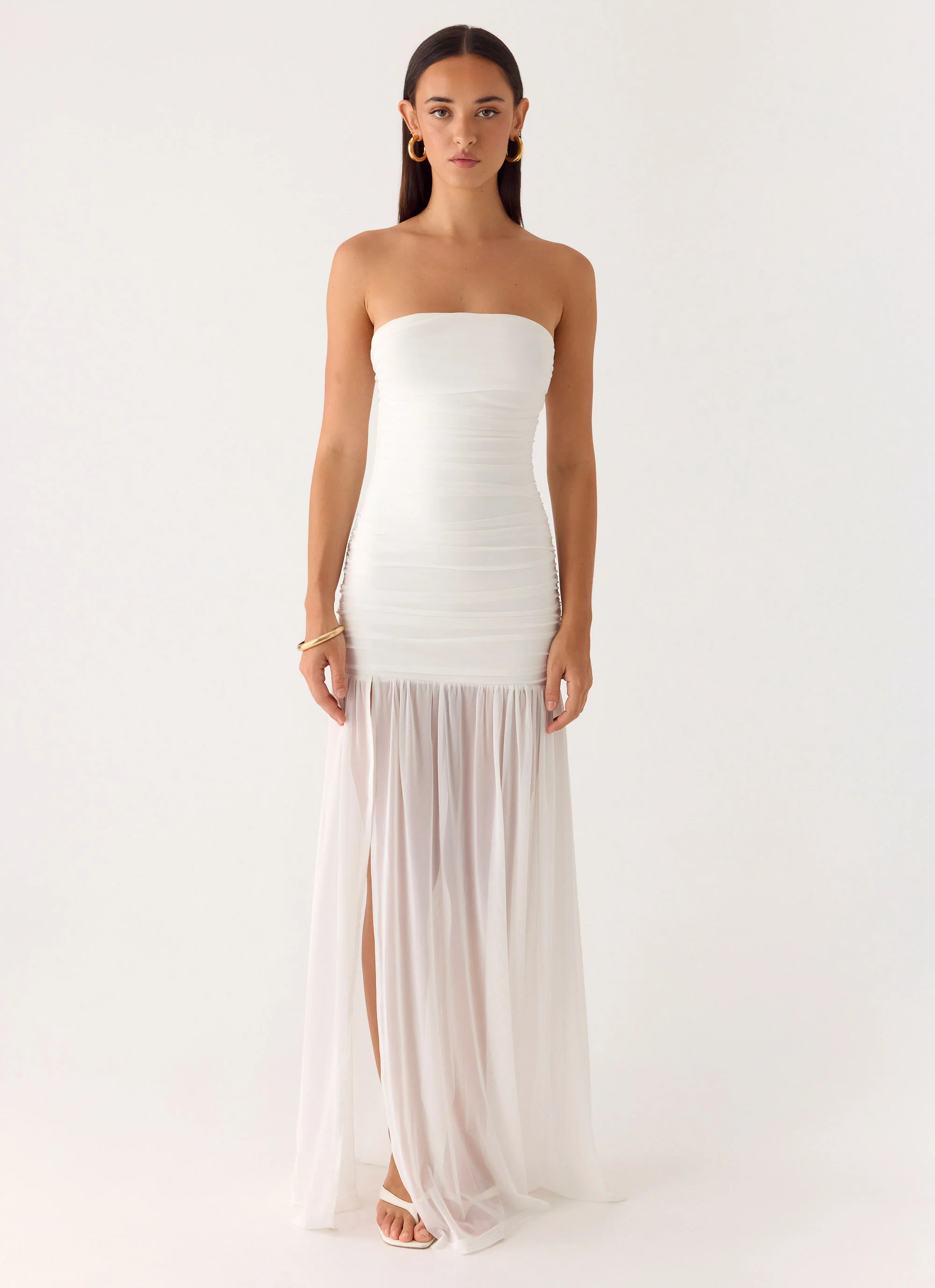 Savaya Maxi Dress - White - Image 4