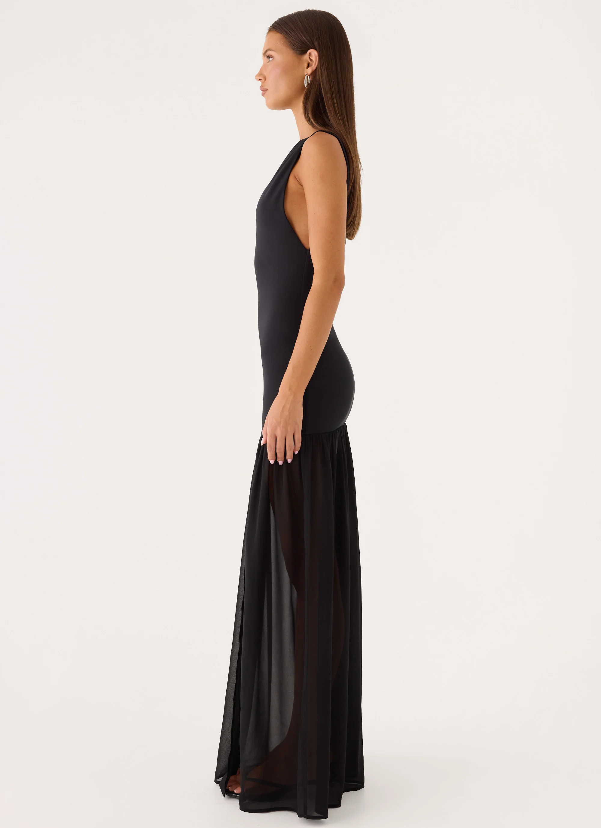 Seraphine Maxi Dress - Black - Image 2