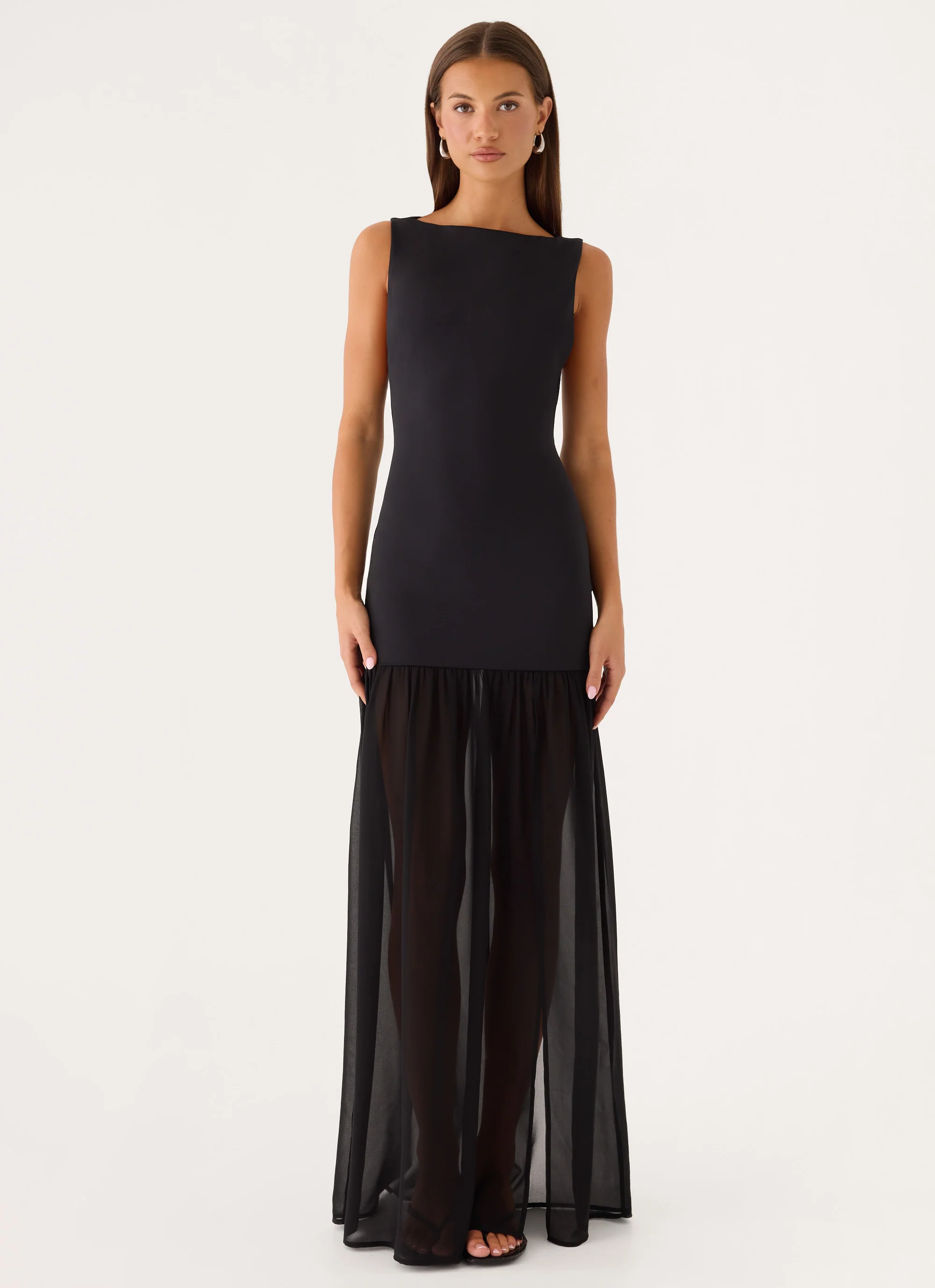 Seraphine Maxi Dress - Black - Image 5
