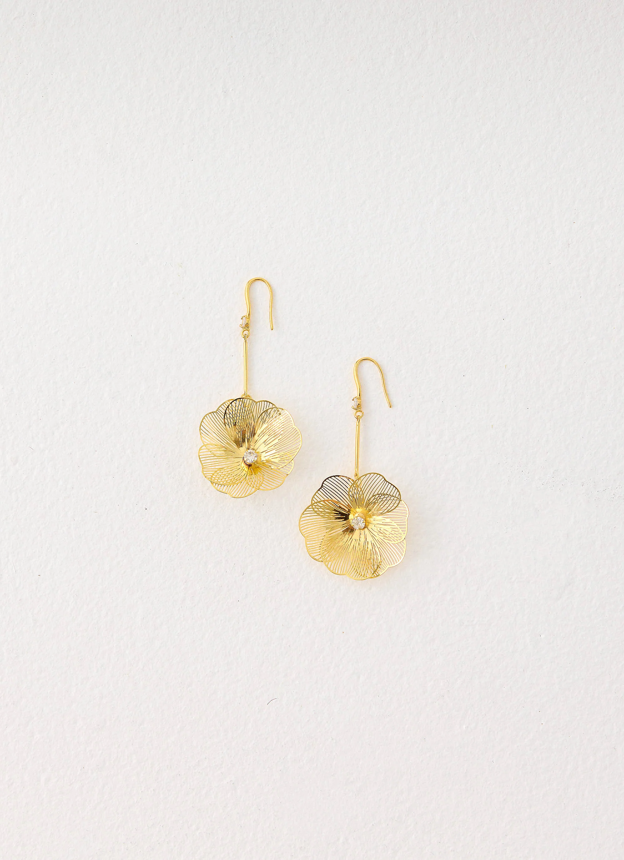 Violet Hour Earrings - Gold - Image 2